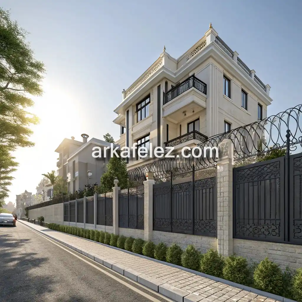 خدمات ساخت و نصب حفاظ شاخ گوزنی دیوار آپارتمان و ویلا در تهران امیرآباد