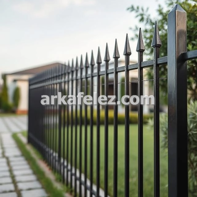 ساخت و نصب حفاظ شاخ گوزنی حیاط خانه ویلایی در تهران