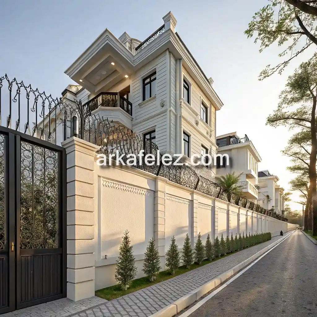 خدمات ساخت و نصب حفاظ شاخ گوزنی دیوار آپارتمان و ویلا در تهران کارگر شمالی